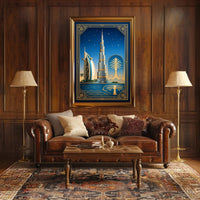 Architectural Wonders of Dubai Poster