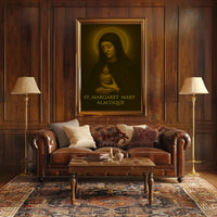 St. Margaret Mary Alacoque Poster