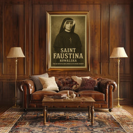 Saint Faustina Kowalska Poster