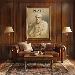 Plato The Philosophers Essence Poster