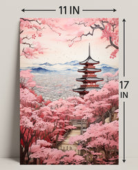 Cherry Blossom Serenity Poster