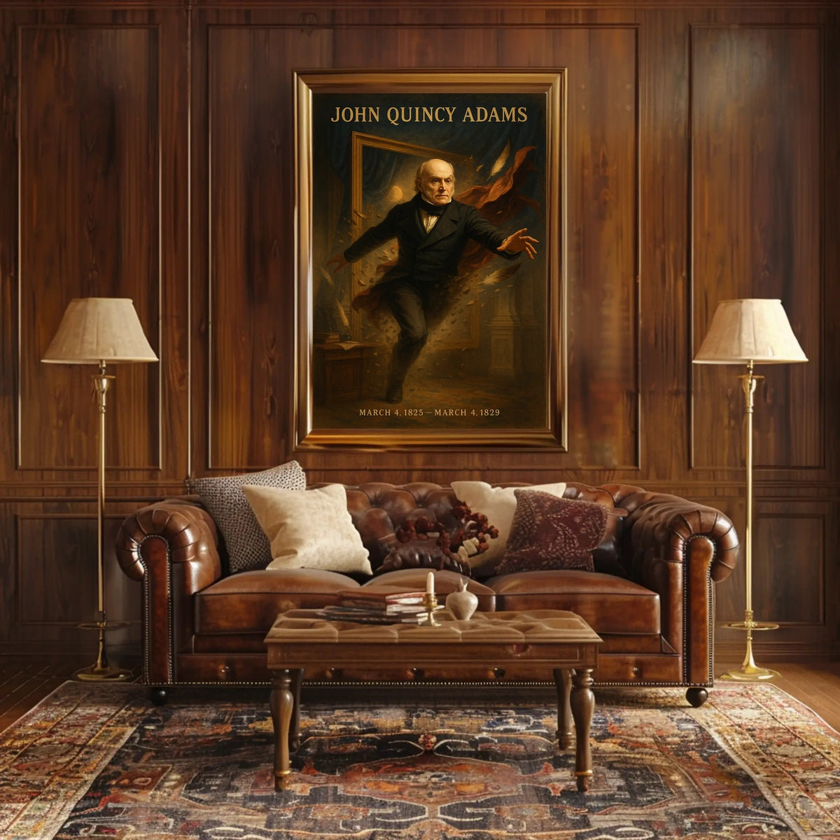 John Quincy Adams Poster