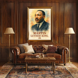 Martin Luther King Jr. Portrait Poster
