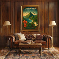 American Samoa National Park: Tropical Paradise National Park Poster