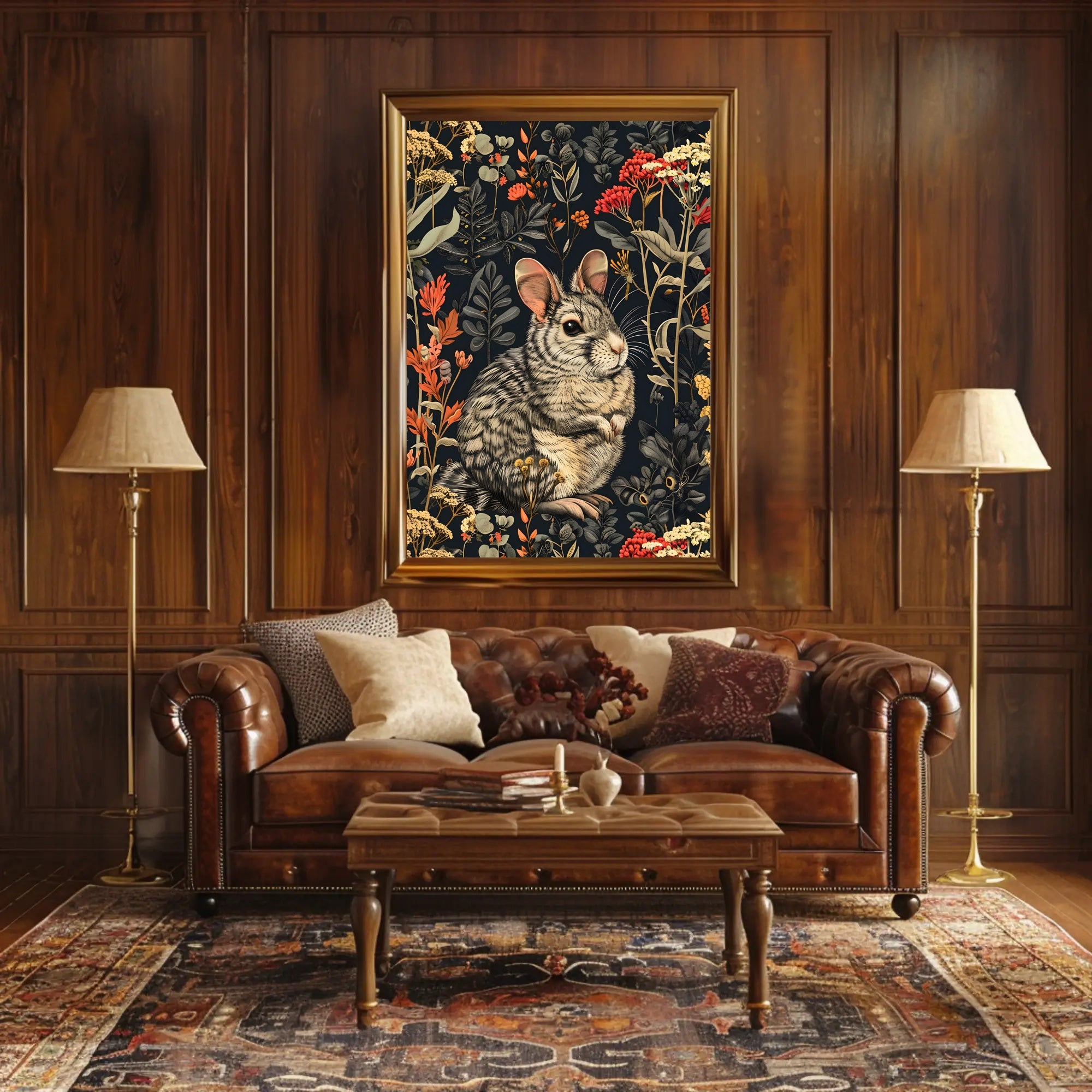 Woodland Harmony Wall Art Print Decor