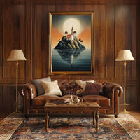 Enchanted Island Church Poster PosterGoat