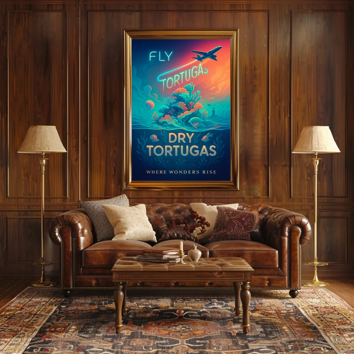 Fly to Dry Tortugas Poster