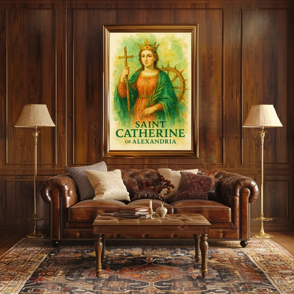 Saint Catherine of Alexandria Poster