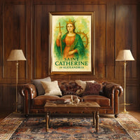 Saint Catherine of Alexandria Poster