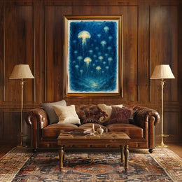 Ethereal Jellyfish Poster