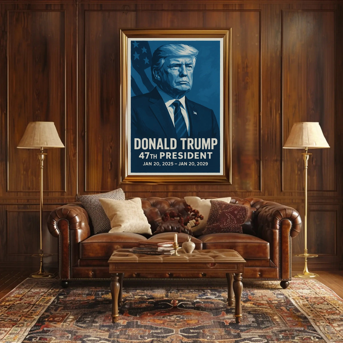 Donald Trump 47th President Poster