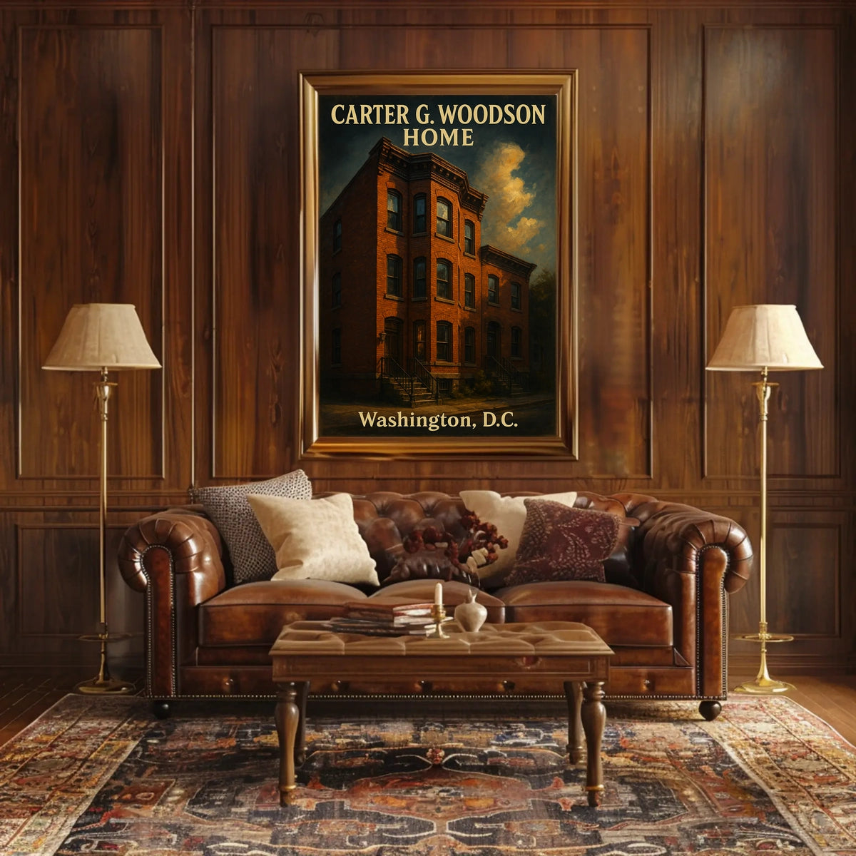 Carter G. Woodson Home Poster