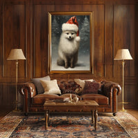Festive Fox In Winter Wonderland Poster