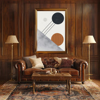 Geometric Harmony Poster PosterGoat