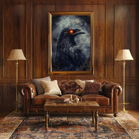 The Enigmatic Raven Poster