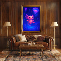 Enchanted Underwater World Poster