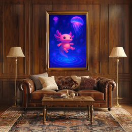 Enchanted Underwater World Poster