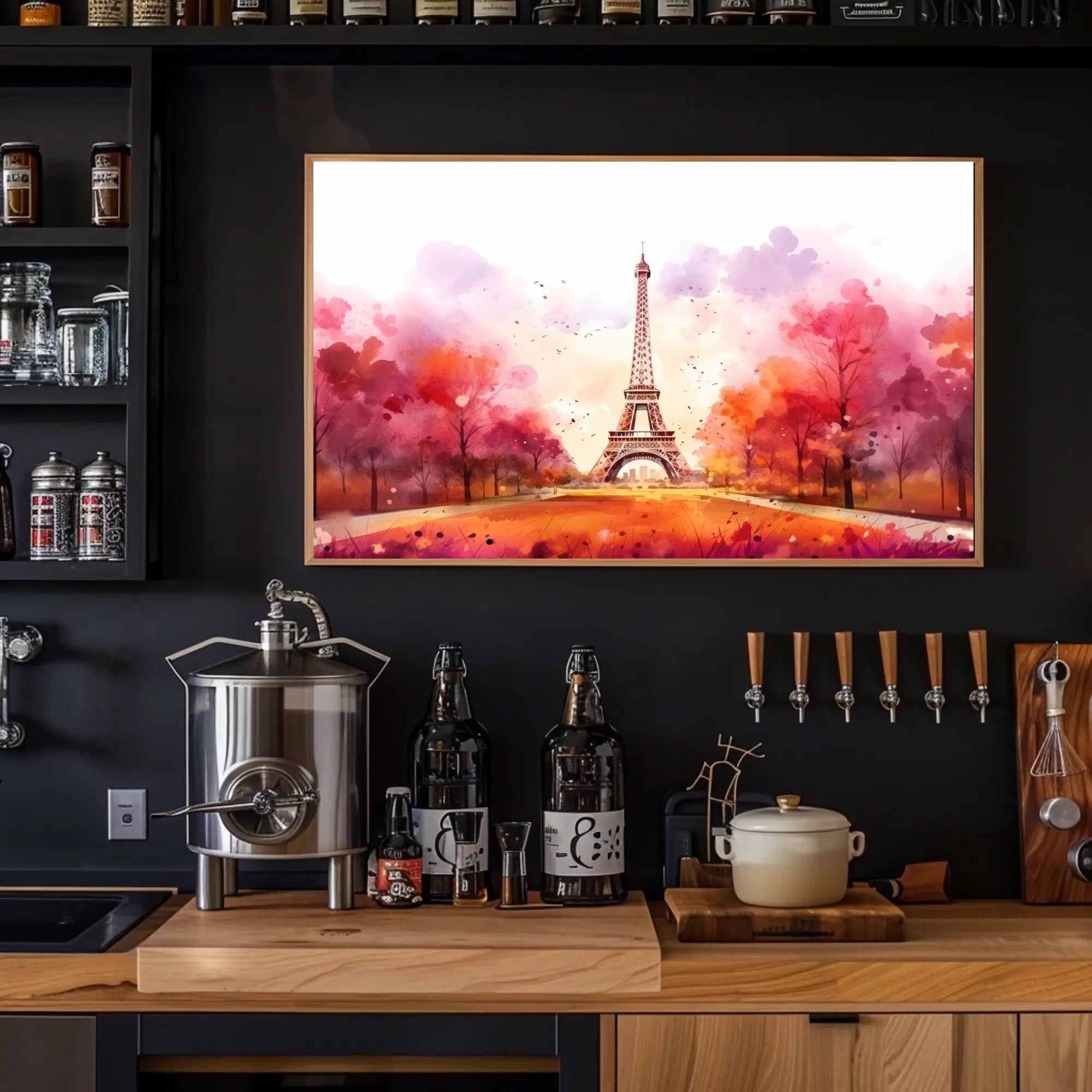 Autumn in Paris Poster