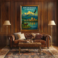 Anchorage and Denali Where Nature Meets Urbanity Description This Poster