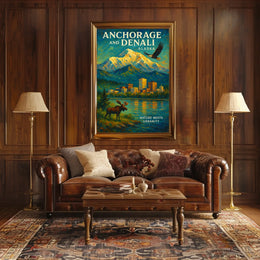 Anchorage and Denali Where Nature Meets Urbanity Description This Poster