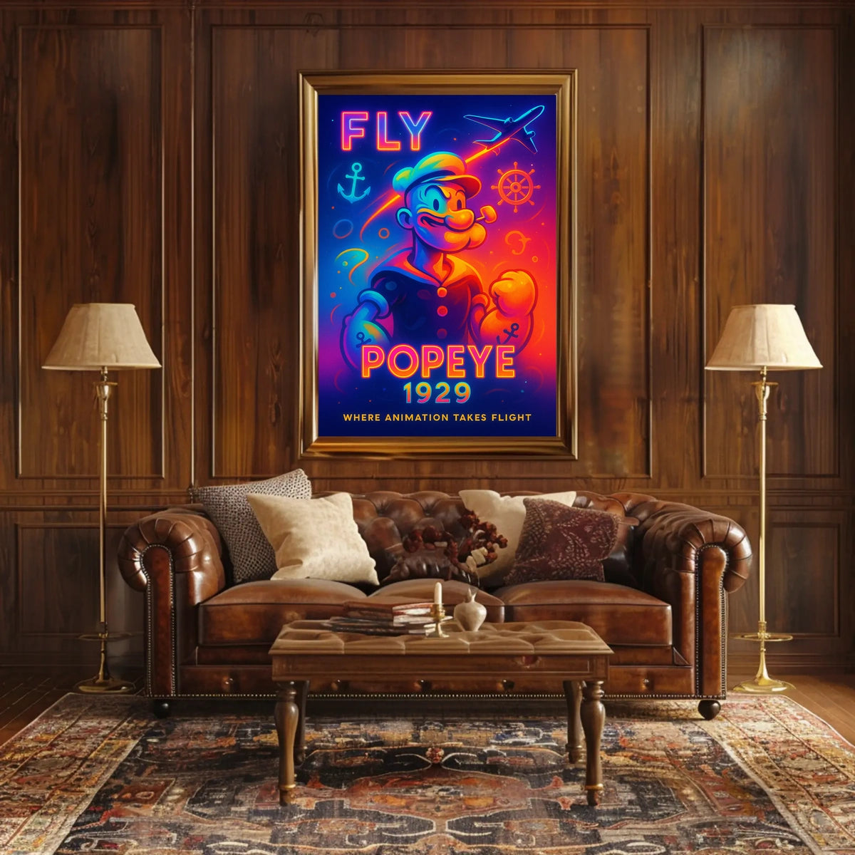 Popeye 1929 Art Poster POP-115