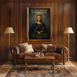 St. Elizabeth of Portugal A Legacy of Peace Poster