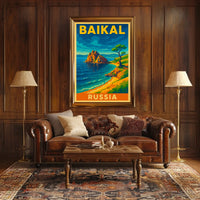 Baikal Russia Poster