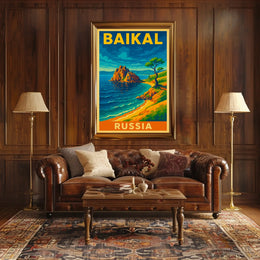 Baikal Russia Poster