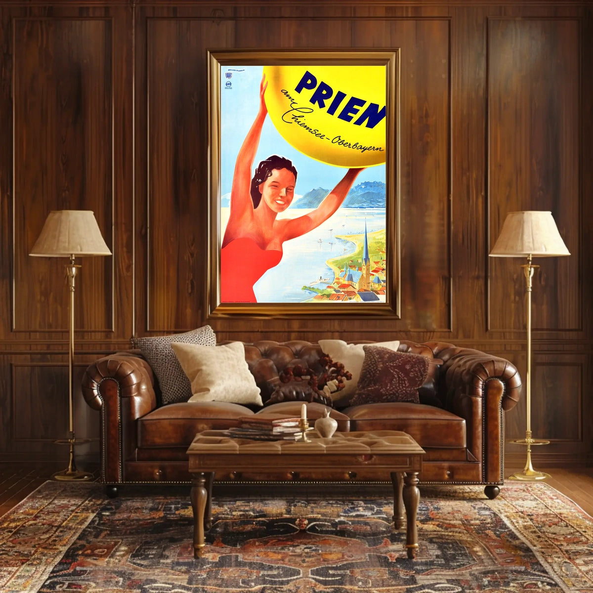 Prien Am Chiemsee Oberbayern Poster