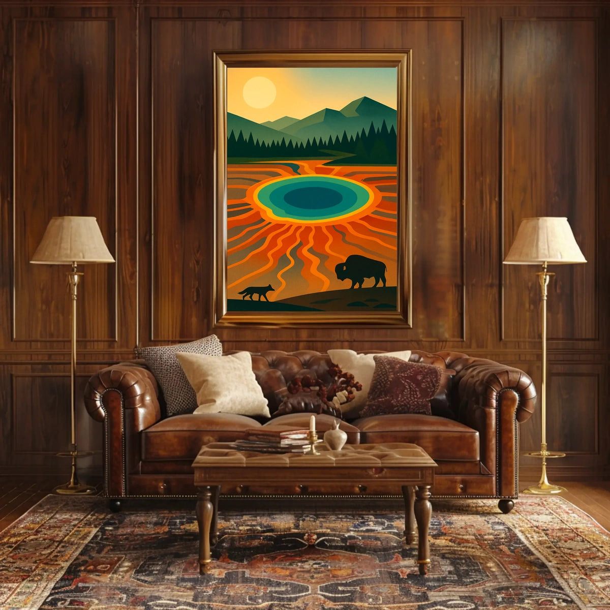 Yellowstone Serenity Poster