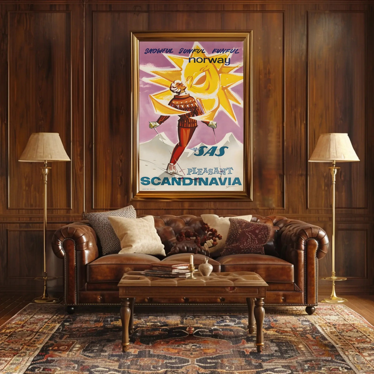 Snowful Gumful Funful Norway Poster