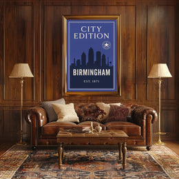 Birmingham City Edition Poster