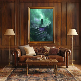 Mystical Summoning Scene Fantasy or Mythology Poster PosterGoat
