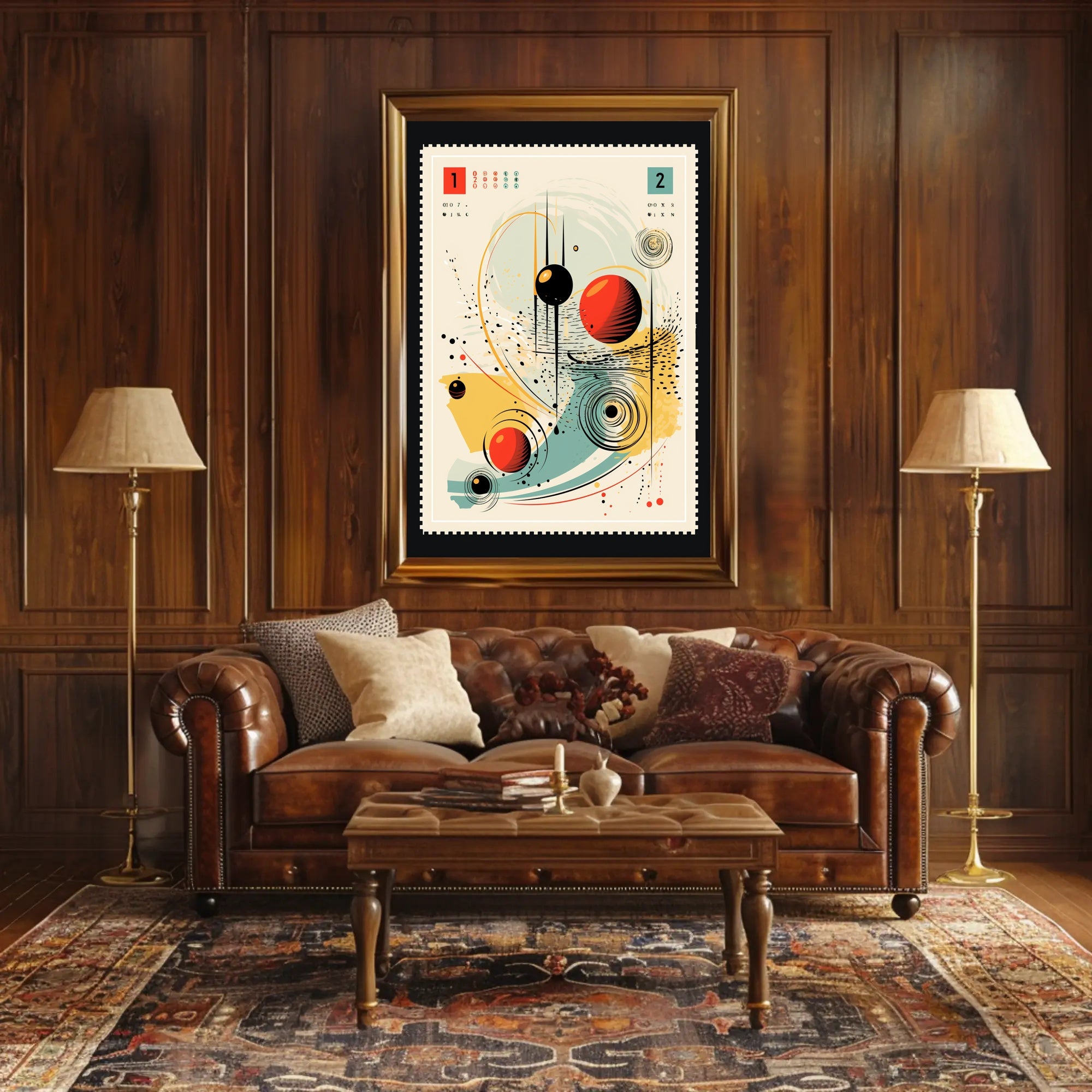 Abstract Cosmic Design Abstract Poster
