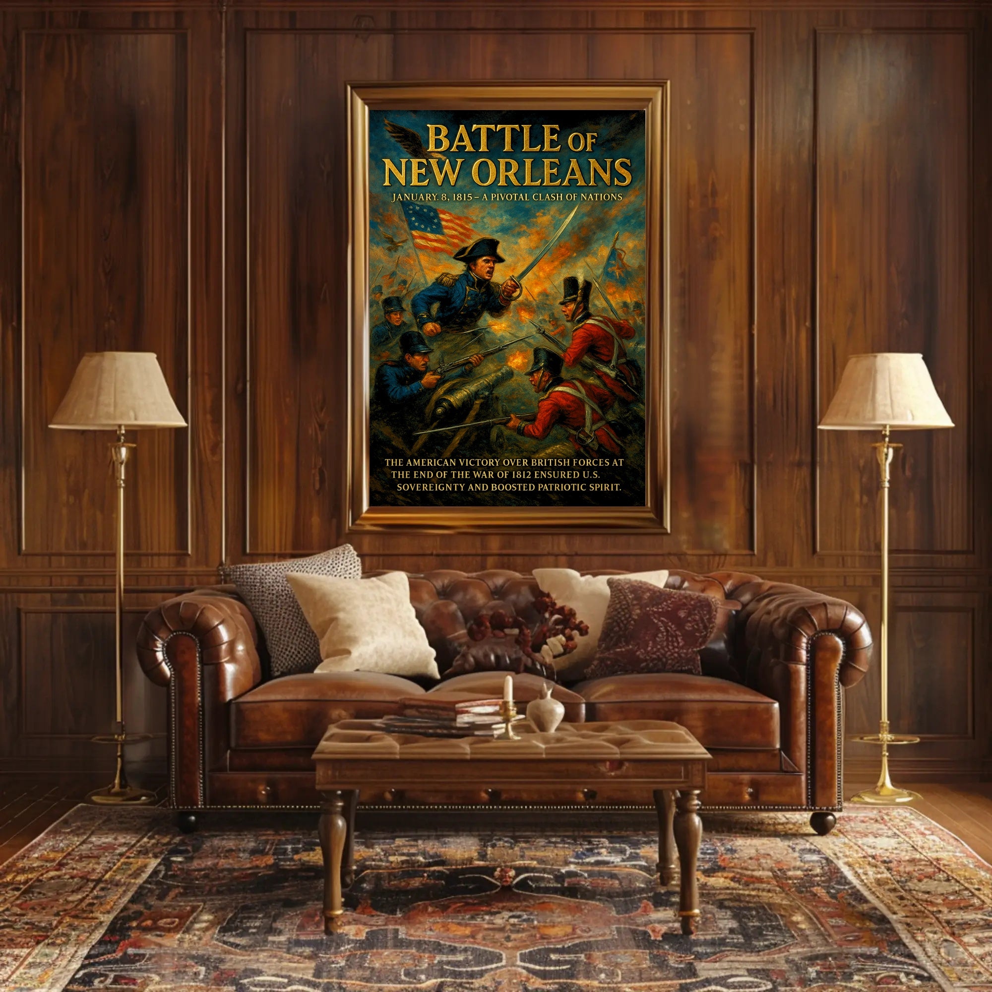 Battle of New Orleans Poster PosterGoat