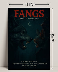 Fangs Poster PosterGoat