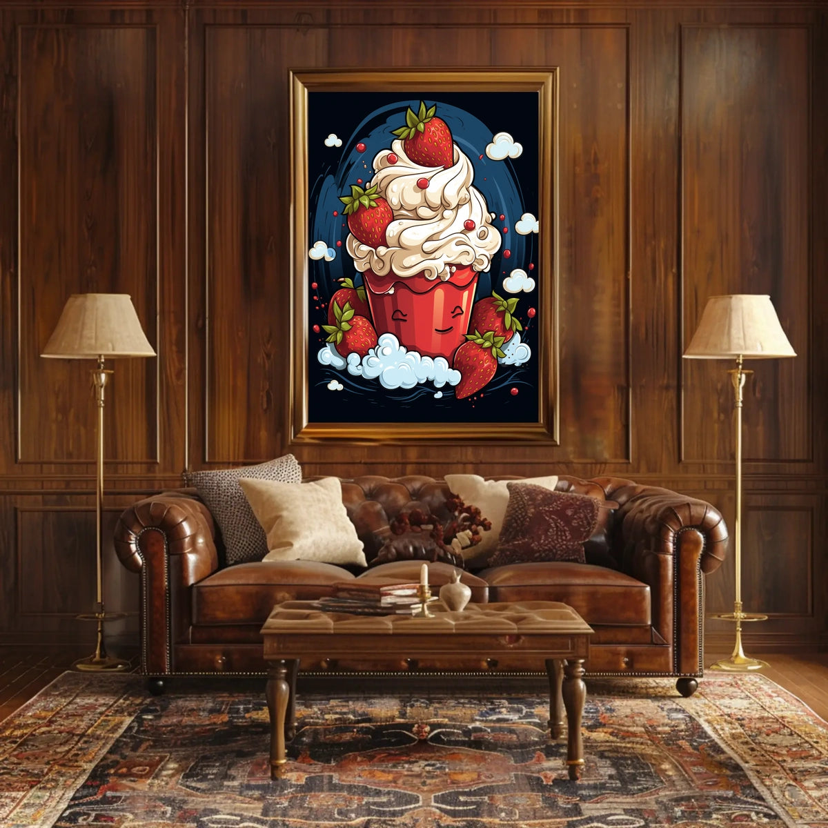 Sweet Strawberry Delight Poster
