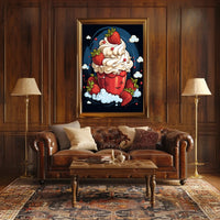 Sweet Strawberry Delight Poster