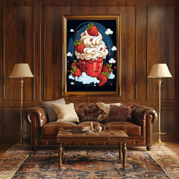 Sweet Strawberry Delight Poster