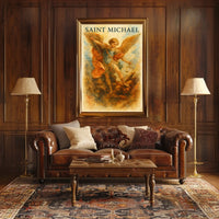 Saint Michael Icon Poster