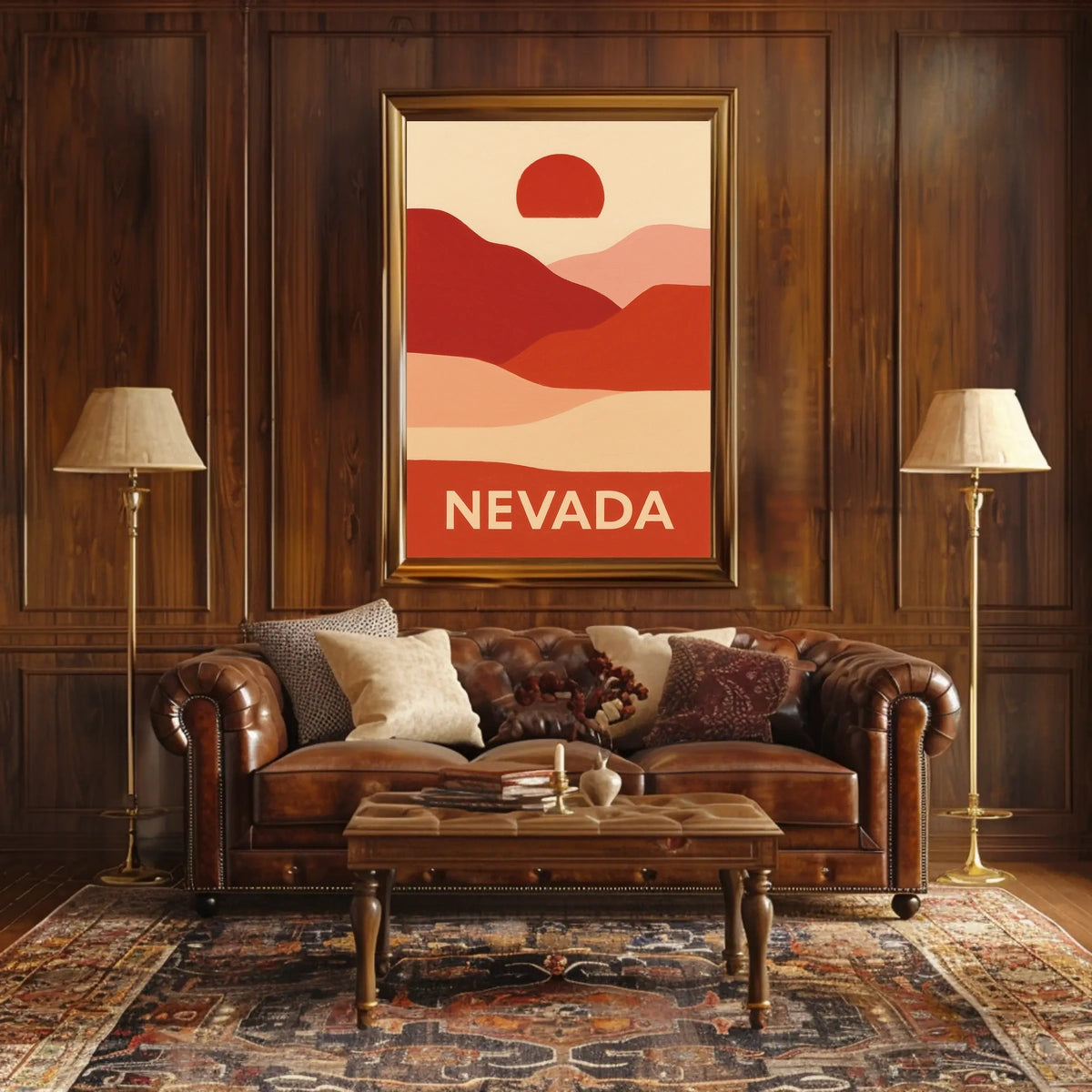 Nevada Sunset Poster