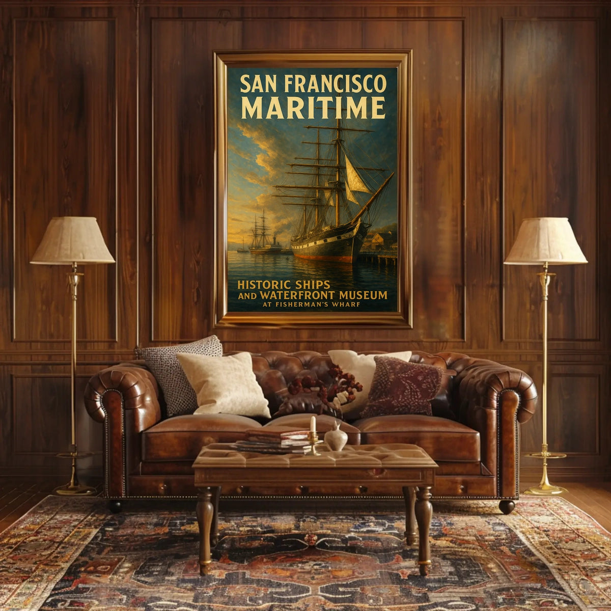 San Francisco Maritime Museum Poster