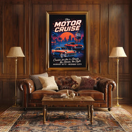 The Motor Cruise Poster PosterGoat