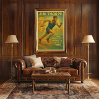 Jim Thorpe The Ultimate Athlete Jim Thorpe Poster