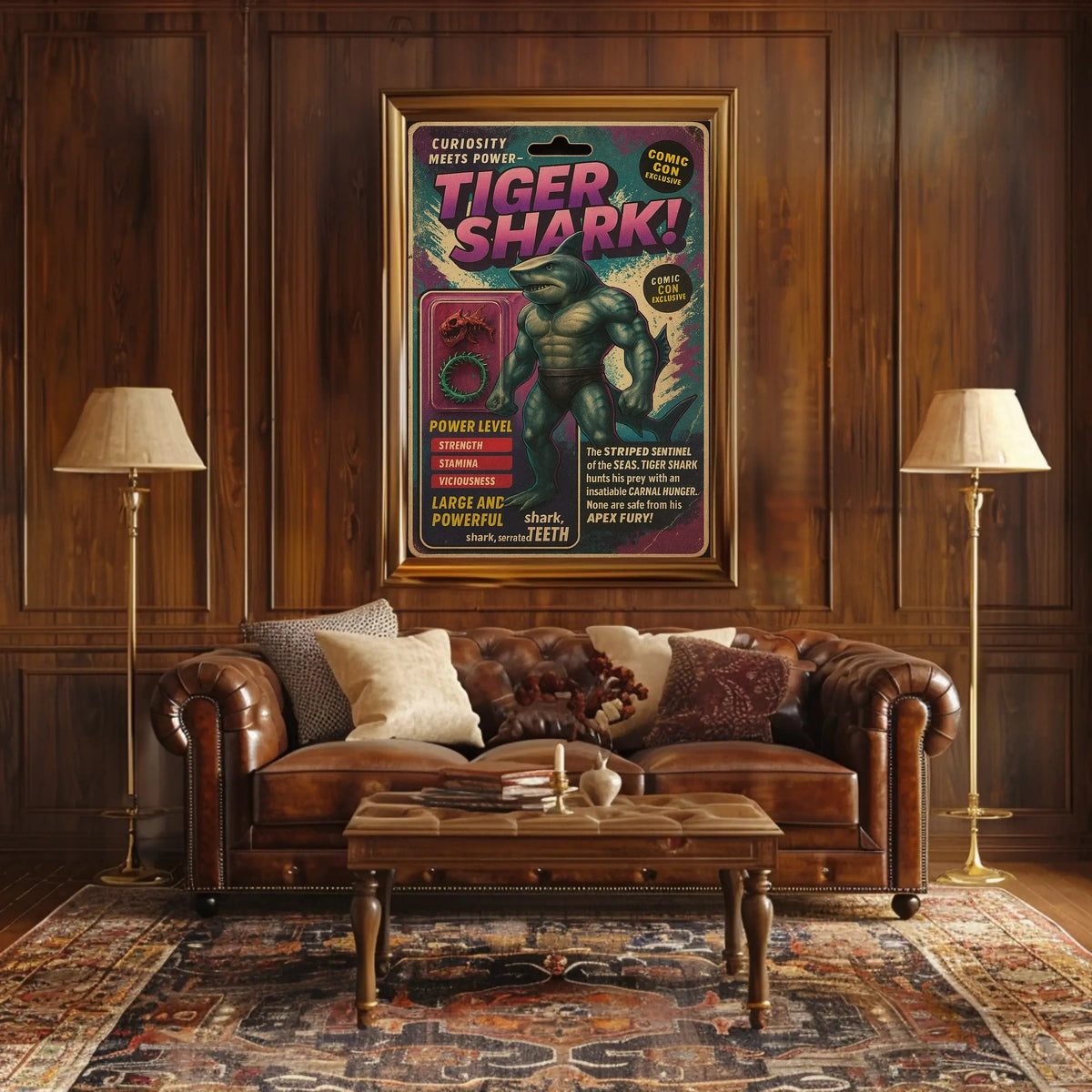 Tiger Shark Comic Con Exclusive Poster