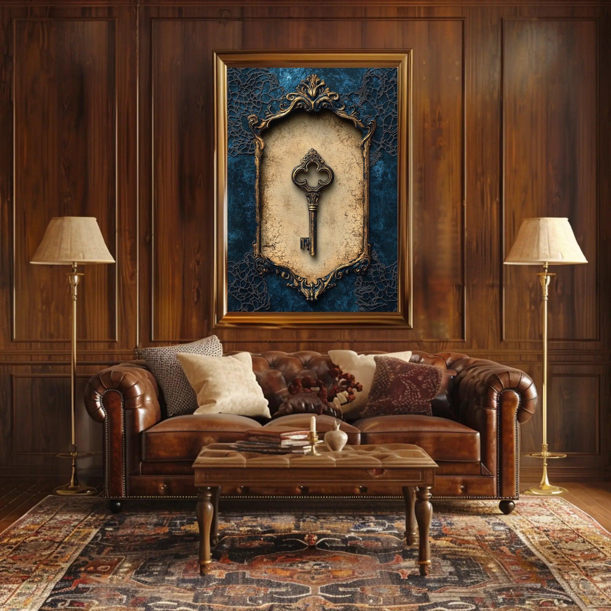 The Ornate Key Poster