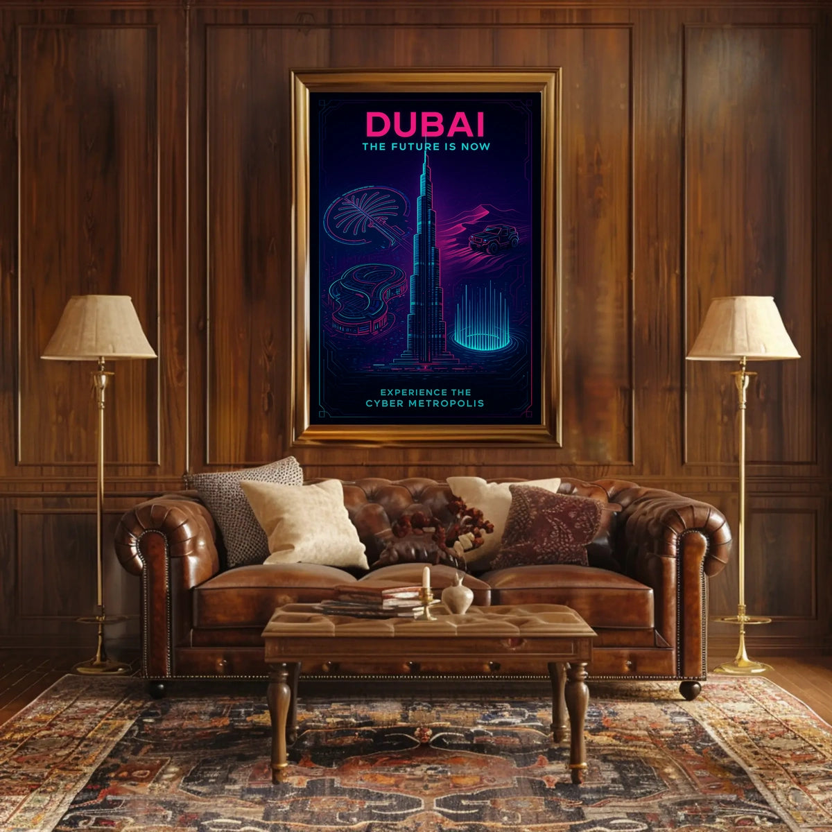 Dubai The Future Is Now Poster