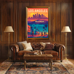 Explore the Magic of Los Angeles Poster PosterGoat