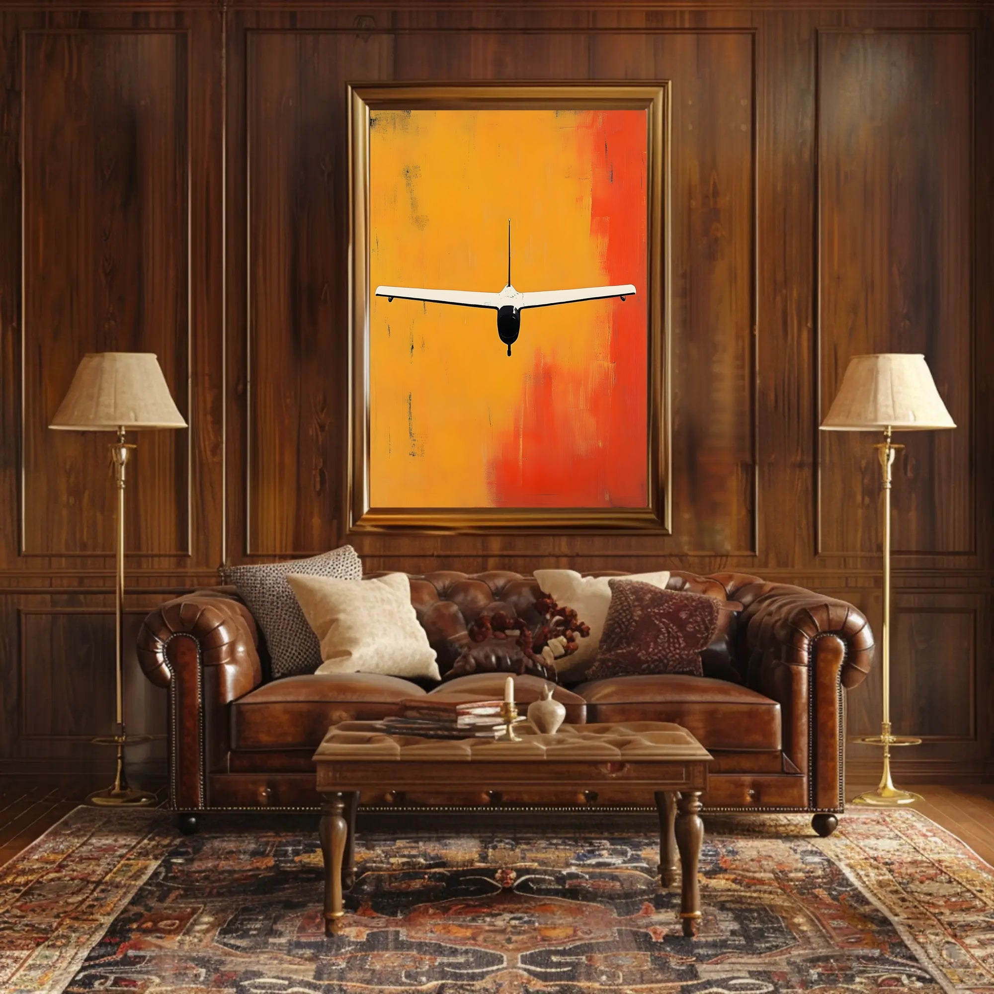 Flight Of Imagination Poster Whimsical Travel Wall Art