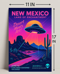 New Mexico Land of Enchantment Poster PosterGoat